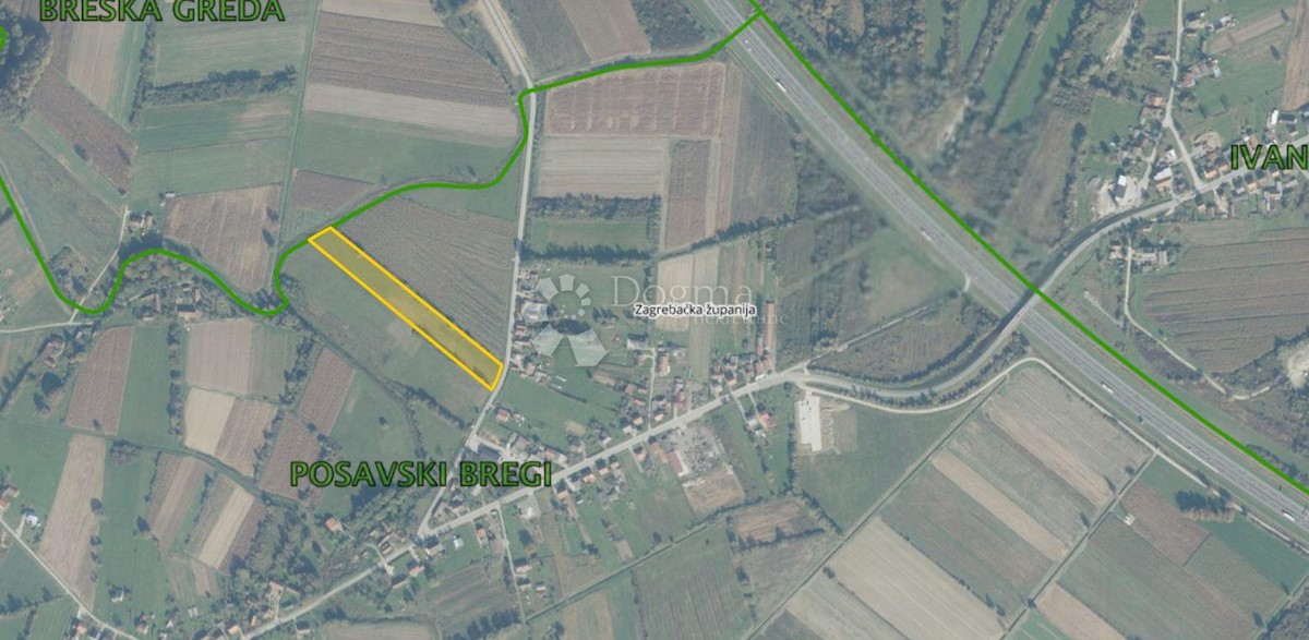 Terreno Posavski Bregi, Ivanić-Grad - Okolica, Dugoselska ulica, 35.031m2