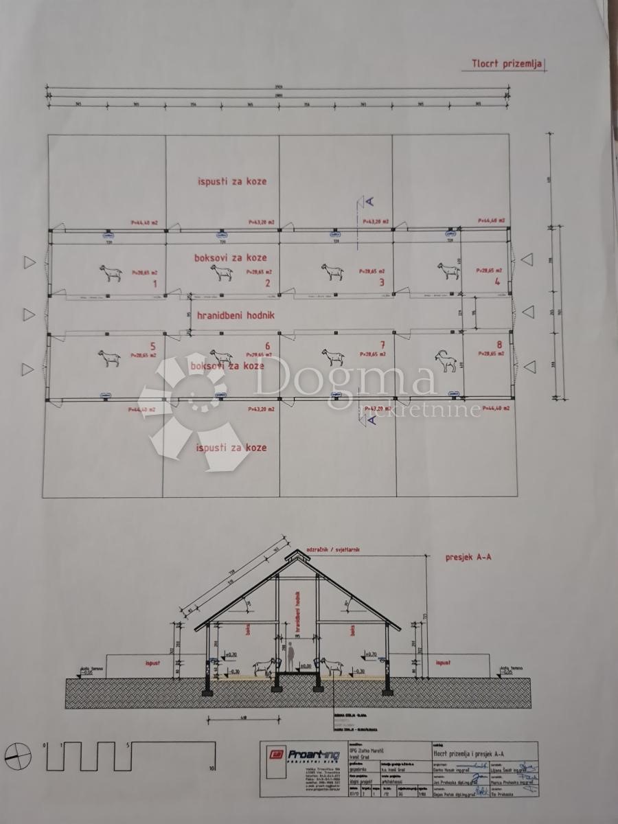 Terreno Posavski Bregi, Ivanić-Grad - Okolica, Dugoselska ulica, 35.031m2