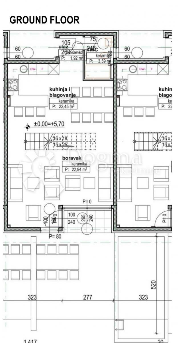 Casa Privlaka, 286,72m2