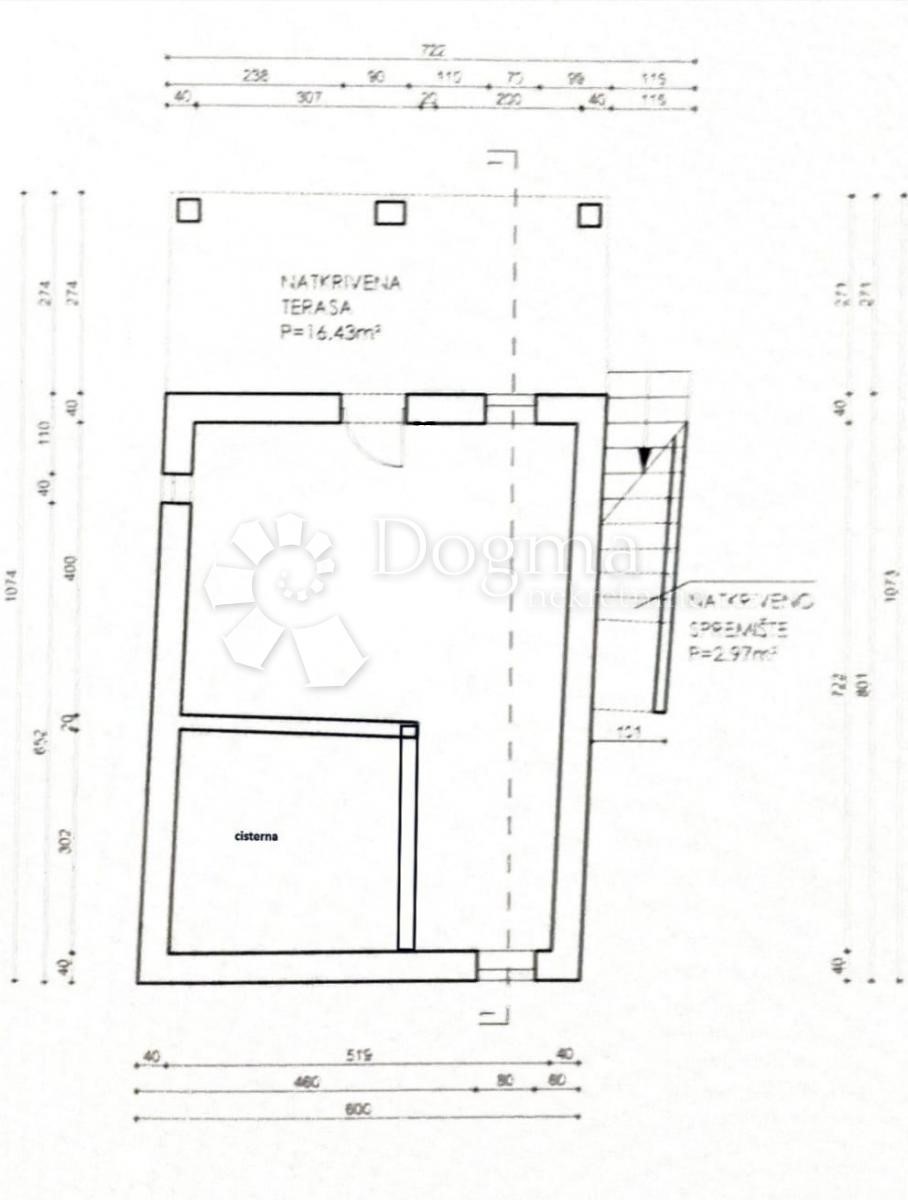 Casa Vela Luka, 80m2