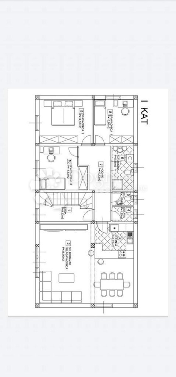 Allogio Sesvetska sela, Sesvete, 102,95m2