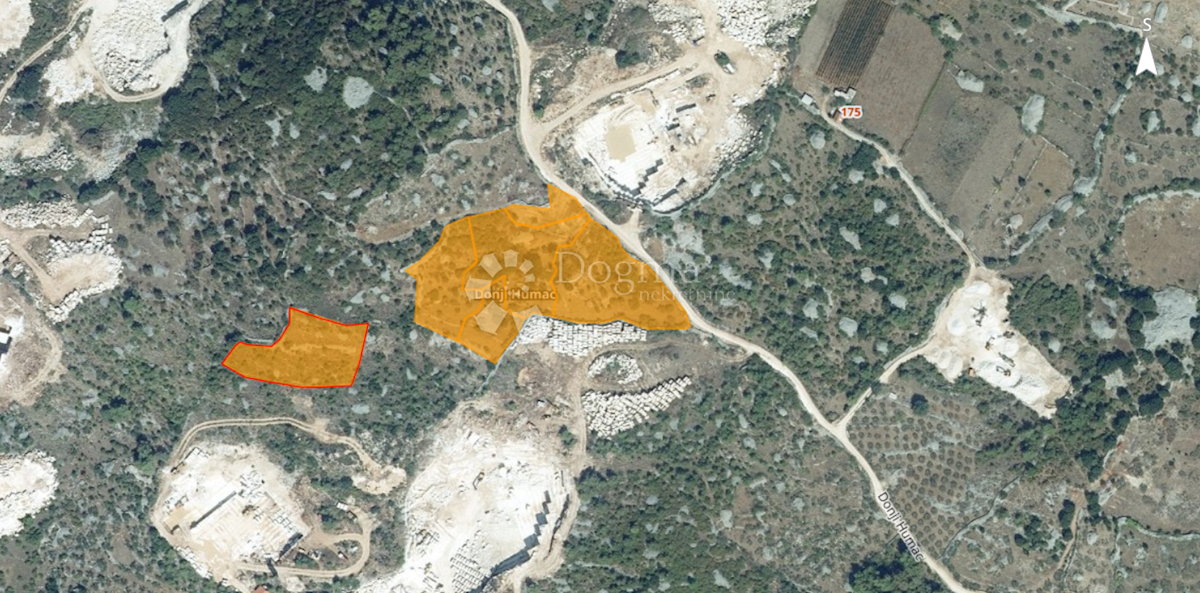 Terreno Donji Humac, Nerežišća, 16.432m2