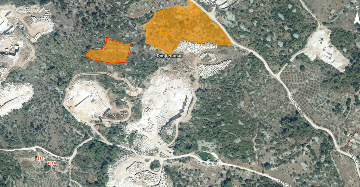 Terreno Donji Humac, Nerežišća, 16.432m2