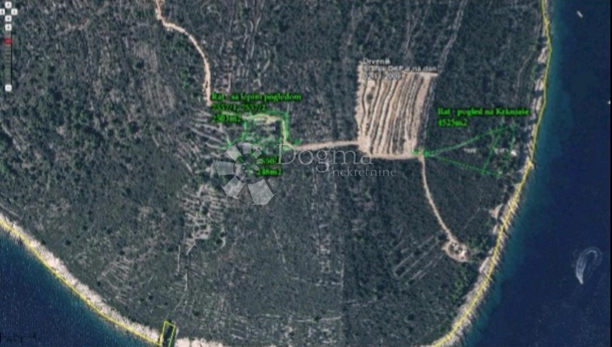Terreno Drvenik Veliki, Trogir - Okolica, 2.503m2