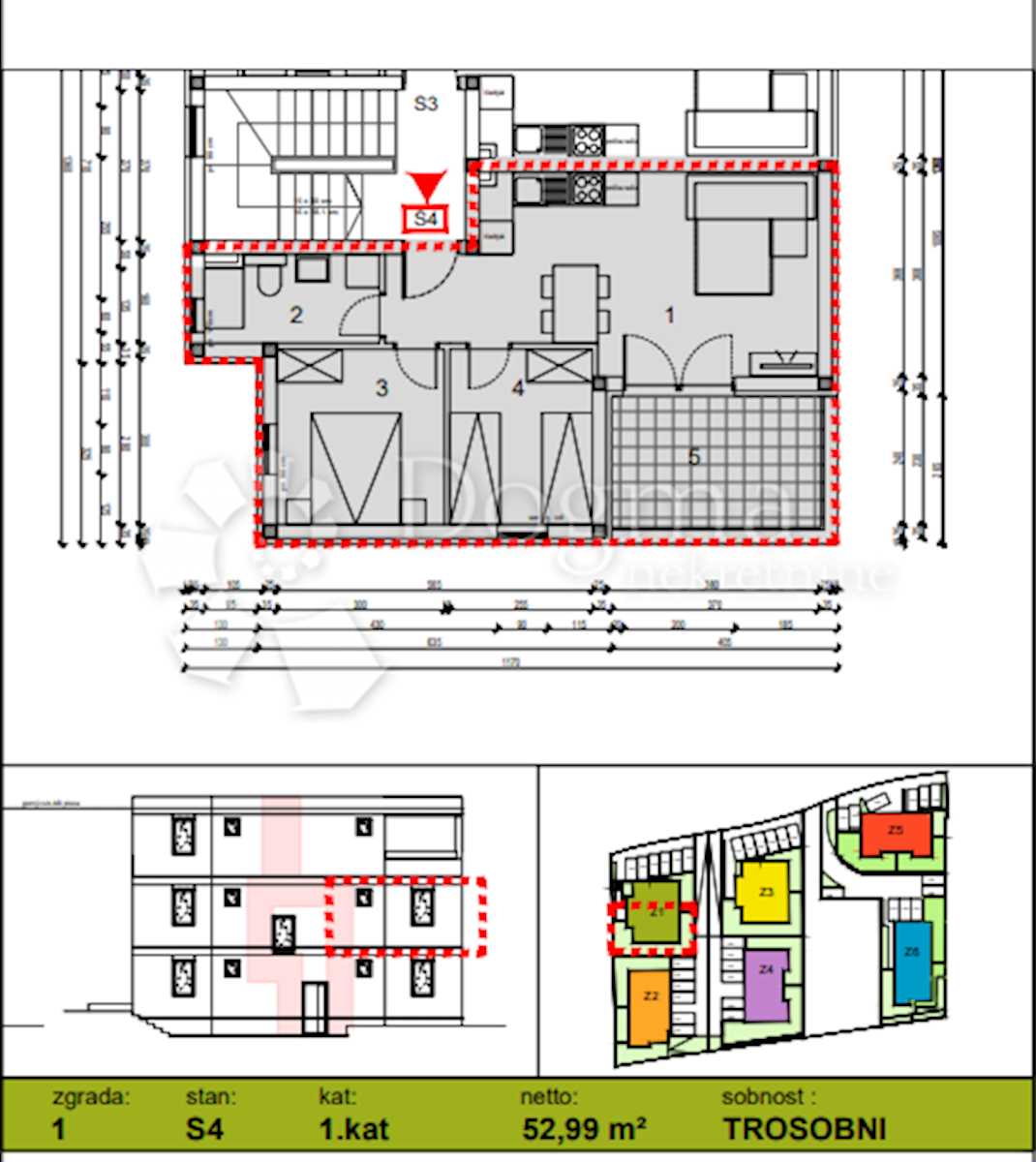 Allogio Grebaštica, Šibenik - Okolica, 77,97m2