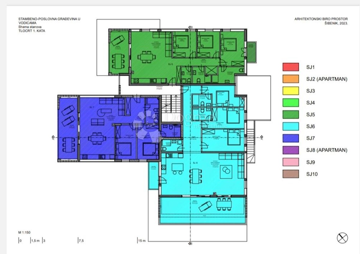 Allogio Vodice, 137,38m2