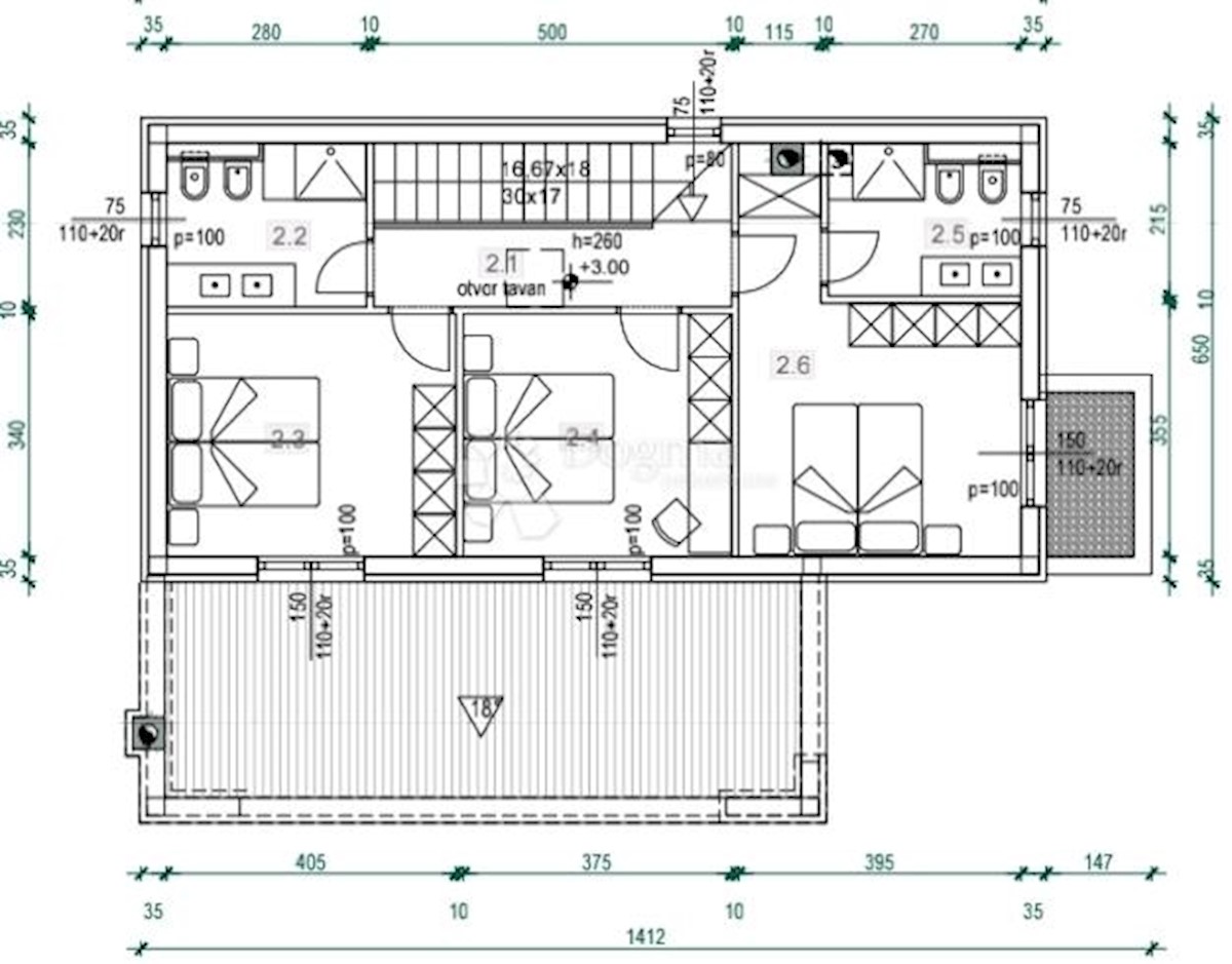 Terreno Orihi, Barban, 1.510m2