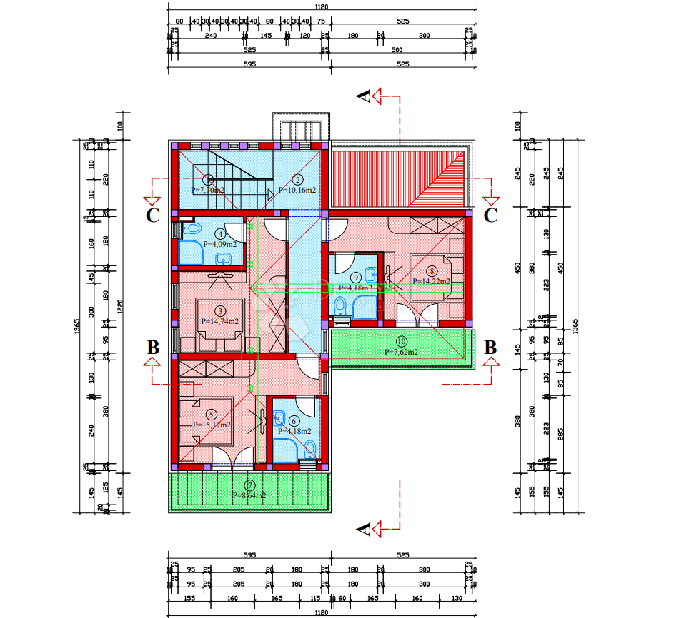 Casa Anžići, Višnjan, 196,21m2