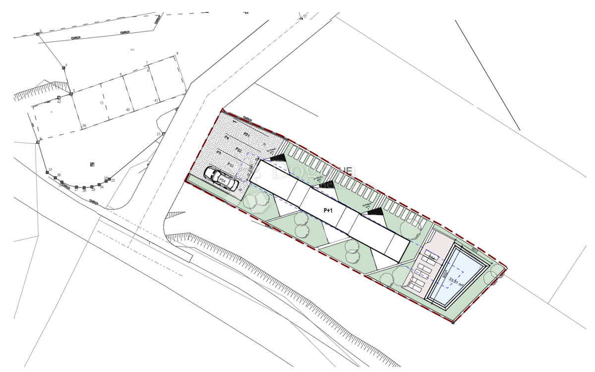 Terreno Rabac, Labin, 435m2