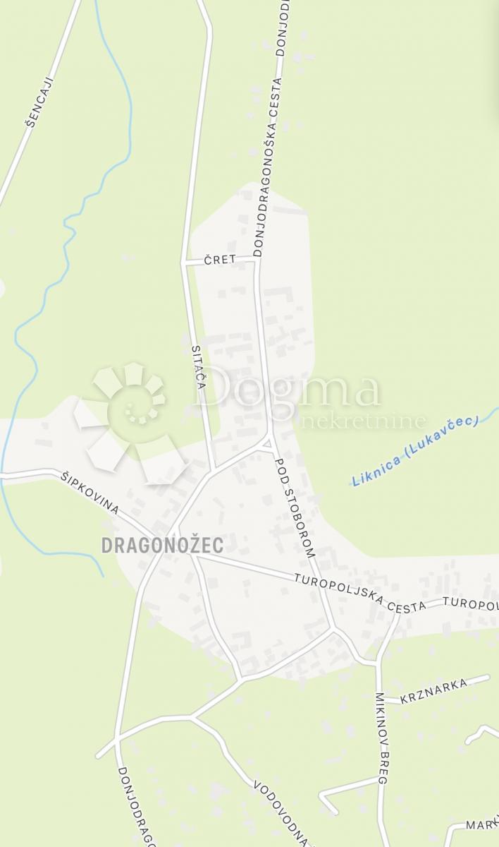 Terreno Donji Dragonožec, Brezovica, 700m2