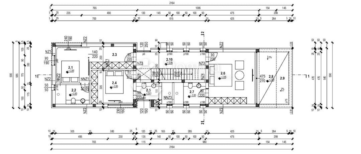 Casa Mulo, Vrsi, Ulica dr. Ante Starčevića, 160m2