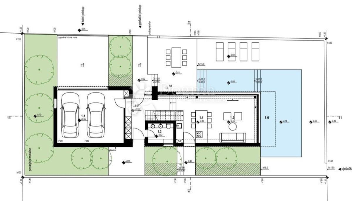 Casa Mulo, Vrsi, Ulica dr. Ante Starčevića, 160m2