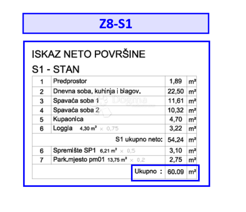 Z8/S1, NUOVO COMPLESSO RESIDENZIALE E COMMERCIALE VELI VRH - appartamento