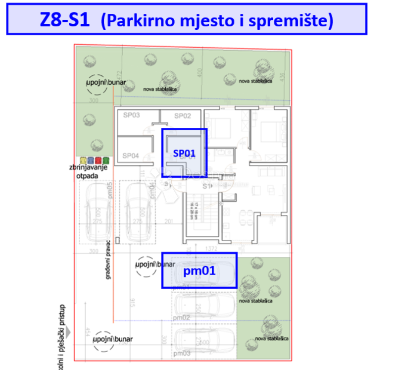 Z8/S1, NUOVO COMPLESSO RESIDENZIALE E COMMERCIALE VELI VRH - appartamento