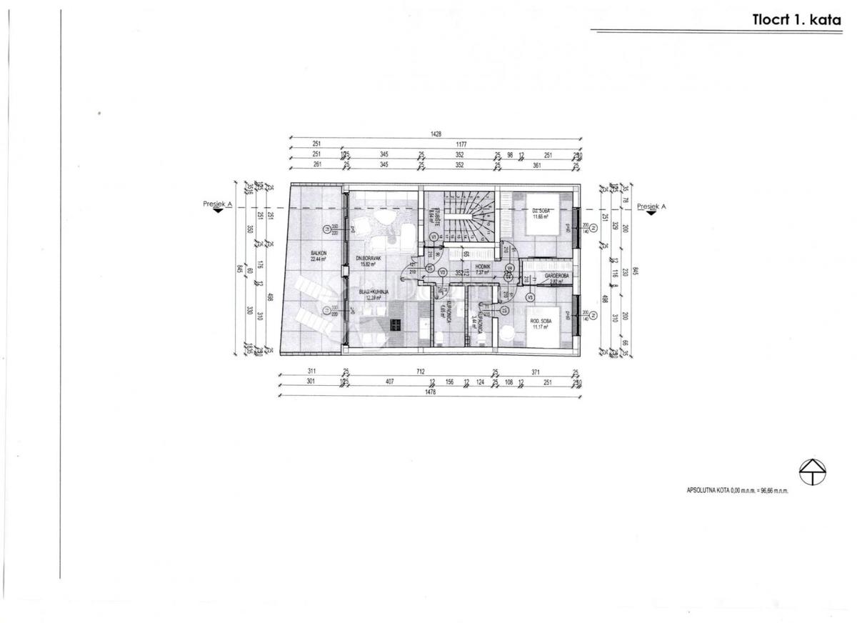 Allogio Tar, Tar-Vabriga, 176m2