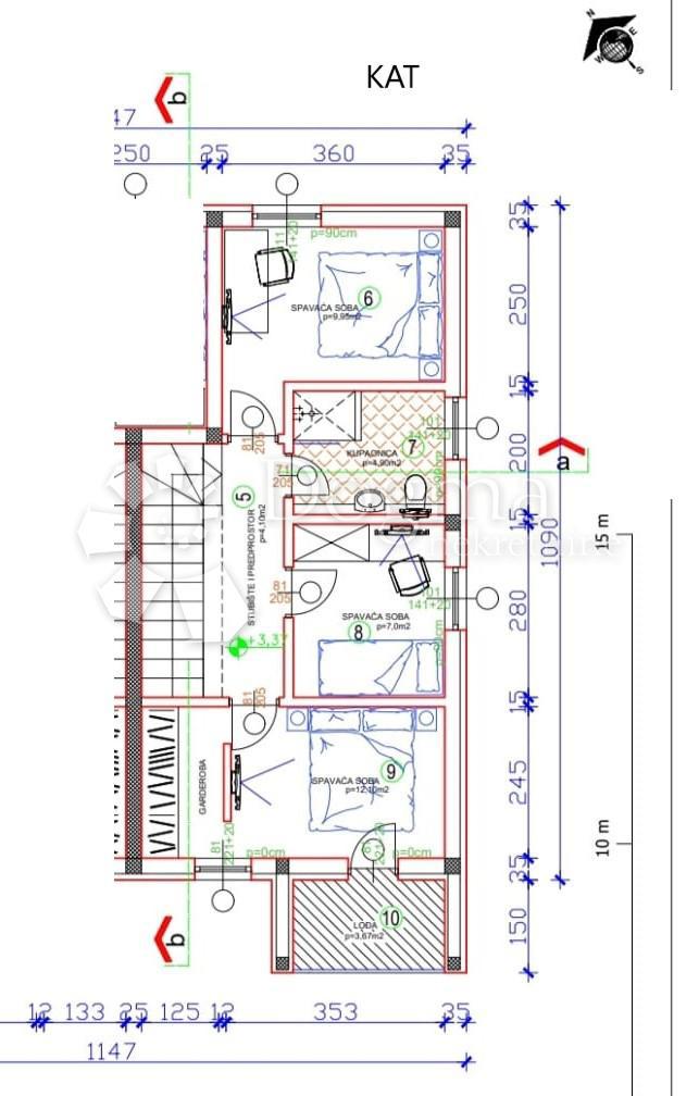 Allogio Vodice, 86,56m2