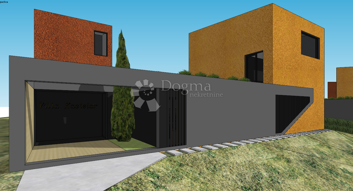 ZAMASCA, TERRENO CON VISTA DALL'ALTO E 3 LAVORI EDILIZI