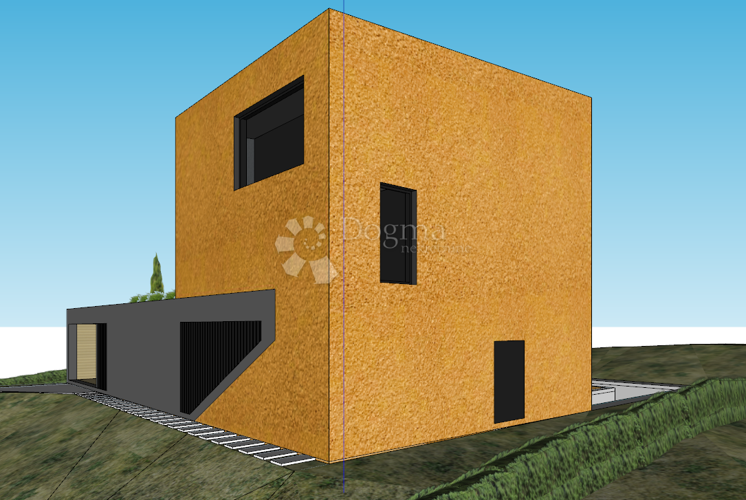 ZAMASCA, TERRENO CON VISTA DALL'ALTO E 3 LAVORI EDILIZI