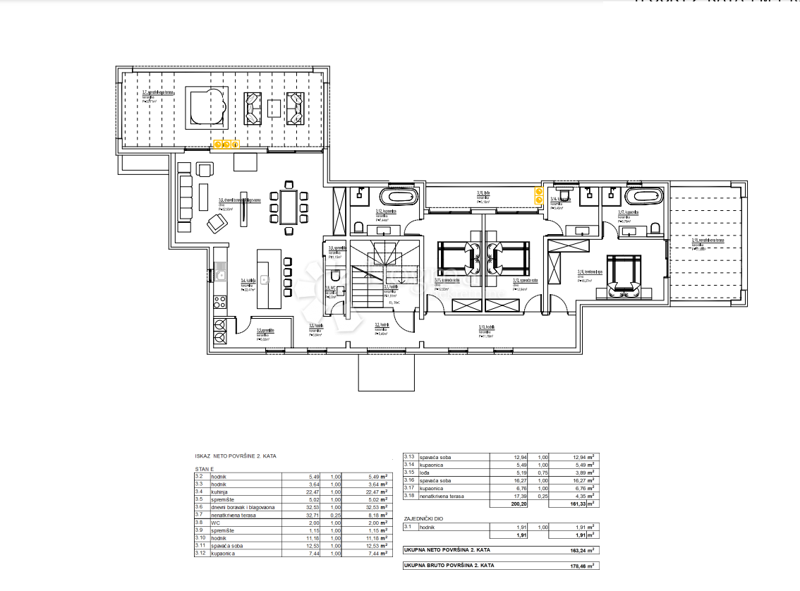 Allogio Poreč, 98,76m2