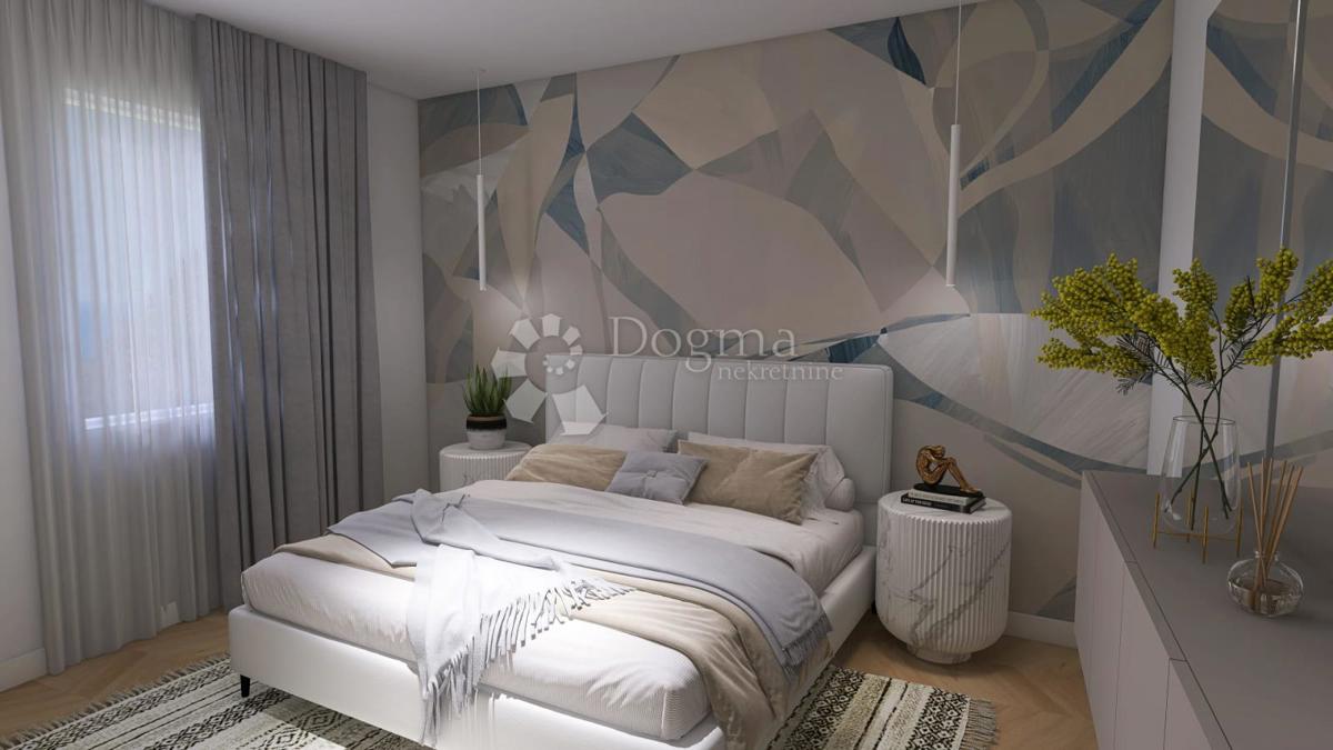 Appartamento Mandre, Kolan, 102m2