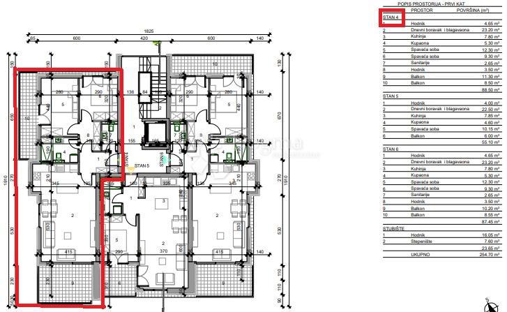 APPARTAMENTO VICINO AL CONFINE SLOVENO, MODERNO DI NUOVA COSTRUZIONE