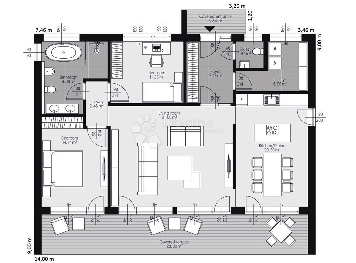 Casa Centar, Samobor, 126m2