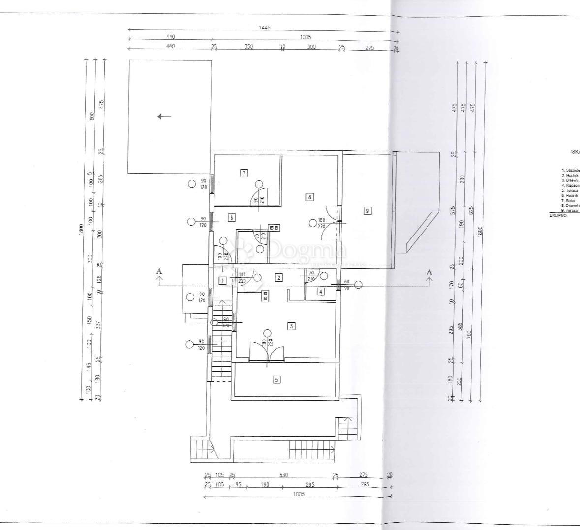 Casa Cesarica, Karlobag, 200m2