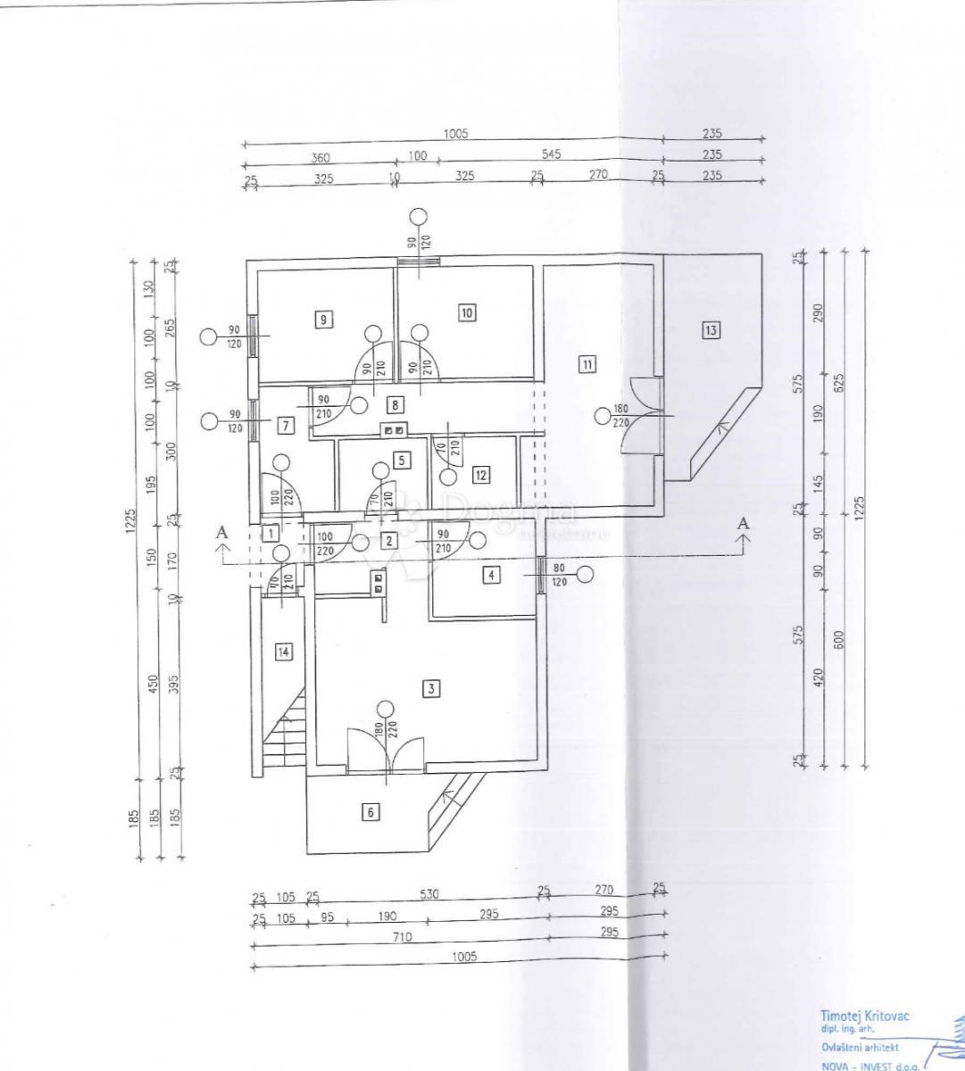 Casa Cesarica, Karlobag, 200m2