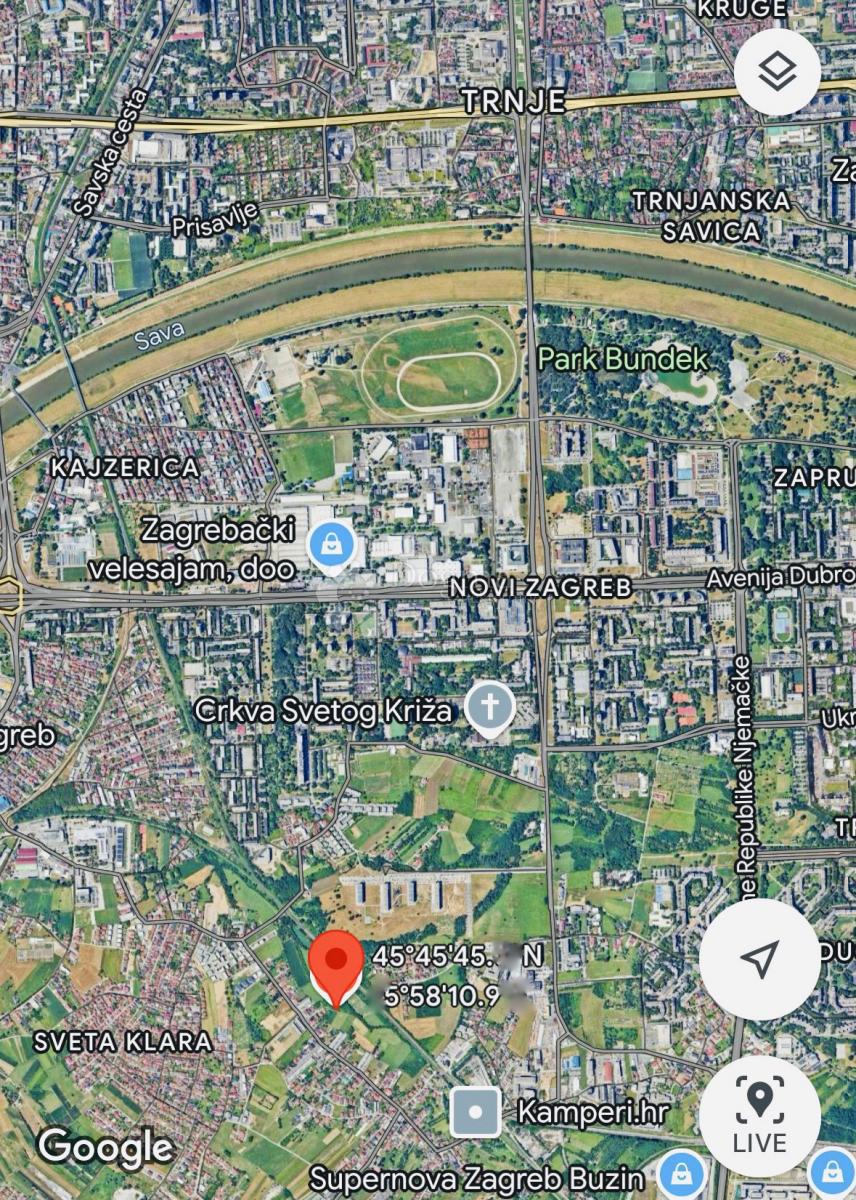 Terreno Sveta Klara, Novi Zagreb - Zapad, 6.267m2