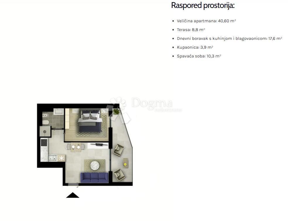 Allogio Umag, 63,60m2