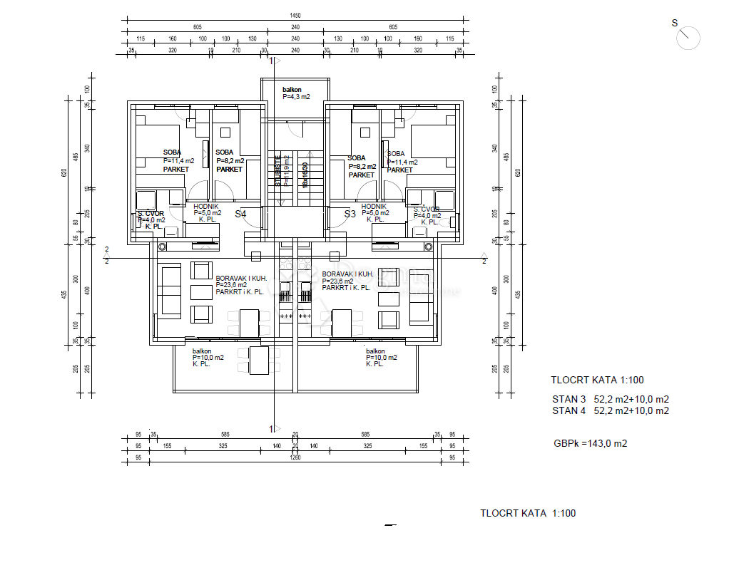 Allogio Rogoznica, 62,20m2