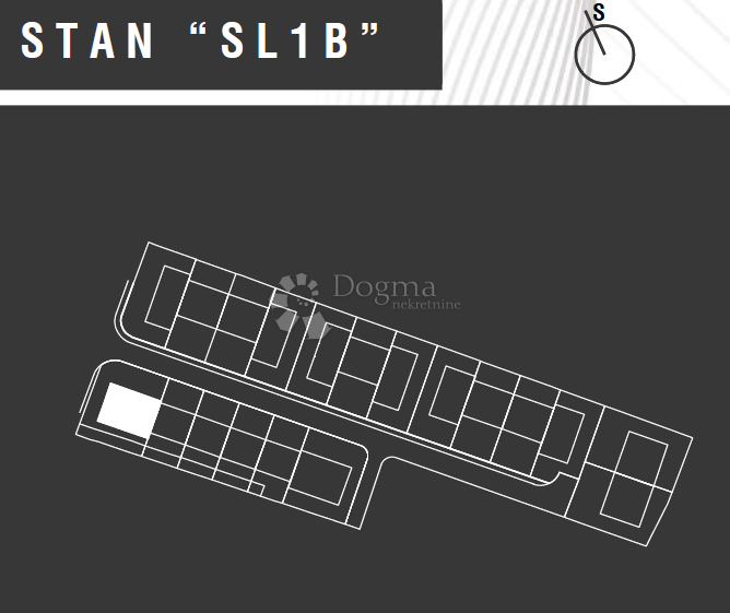 Allogio Štinjan, Pula, 57,13m2