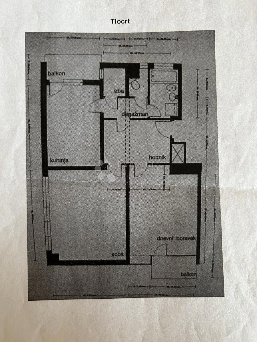 Allogio Savica, Trnje, 69,17m2