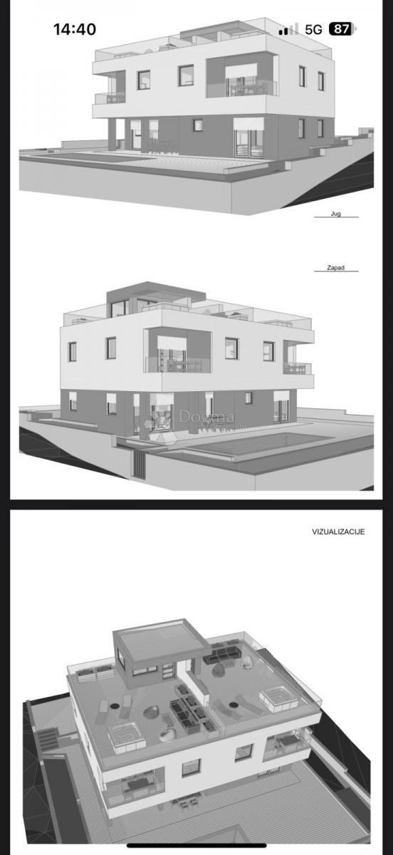 Terreno edificabile Maslenica, Jasenice, 500m2