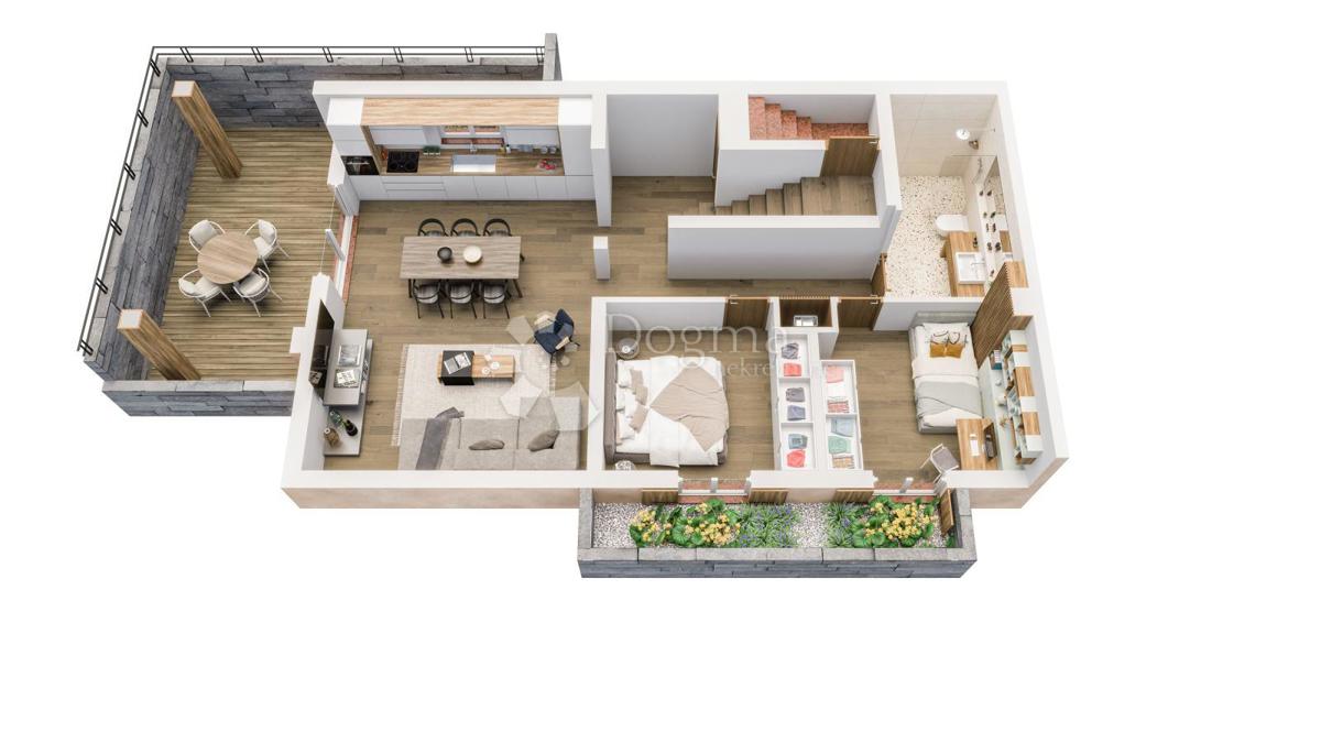 Allogio Umag, 93,19m2