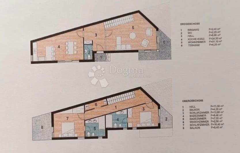 Casa Bilice, Šibenik - Okolica, 129m2