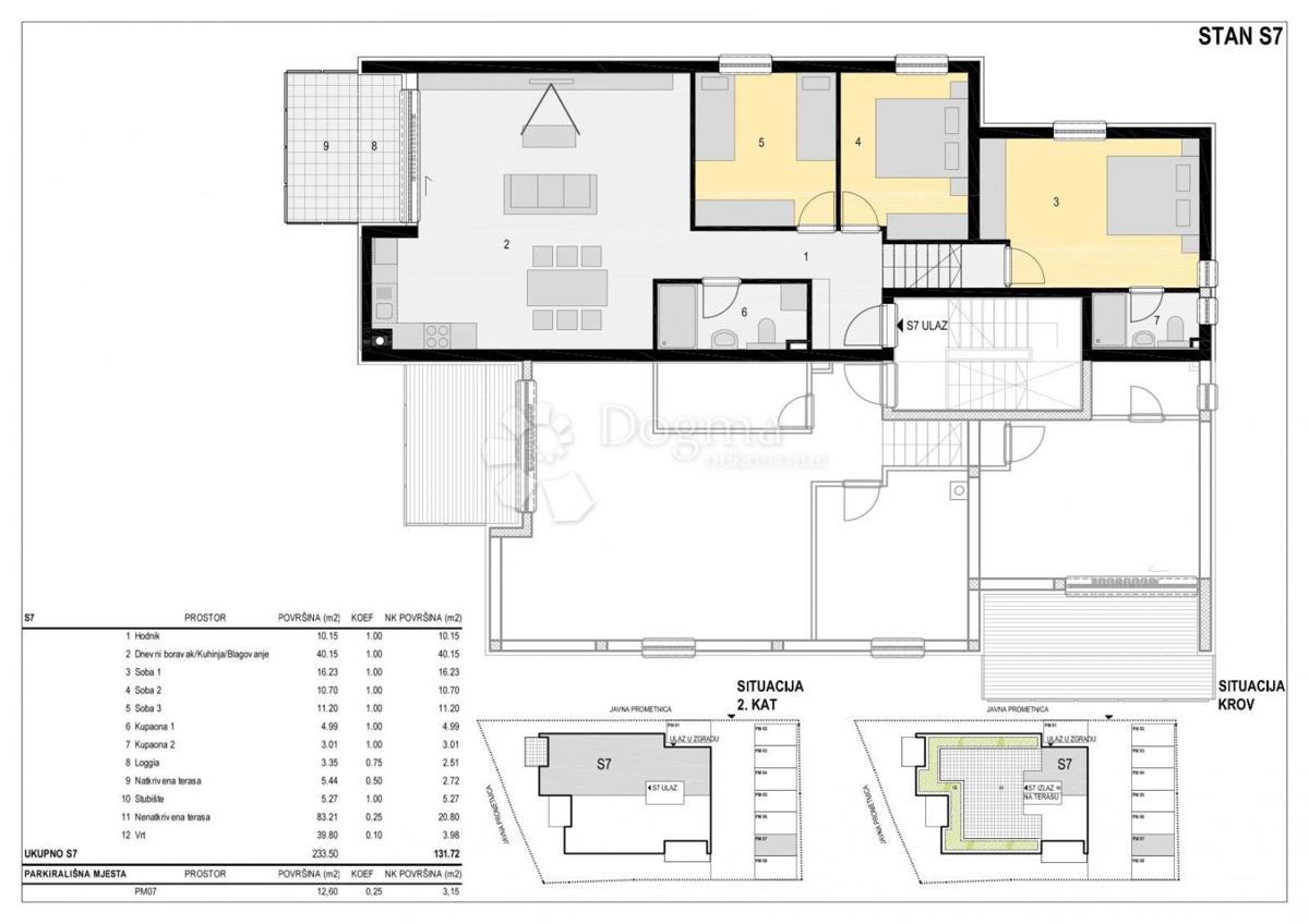 Allogio Mandre, Kolan, 89m2