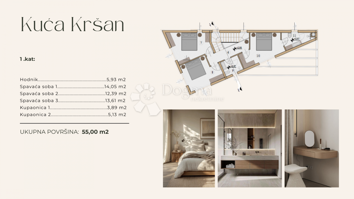 Terreno con permesso di costruire per una casa con piscina a 10 km dal mare