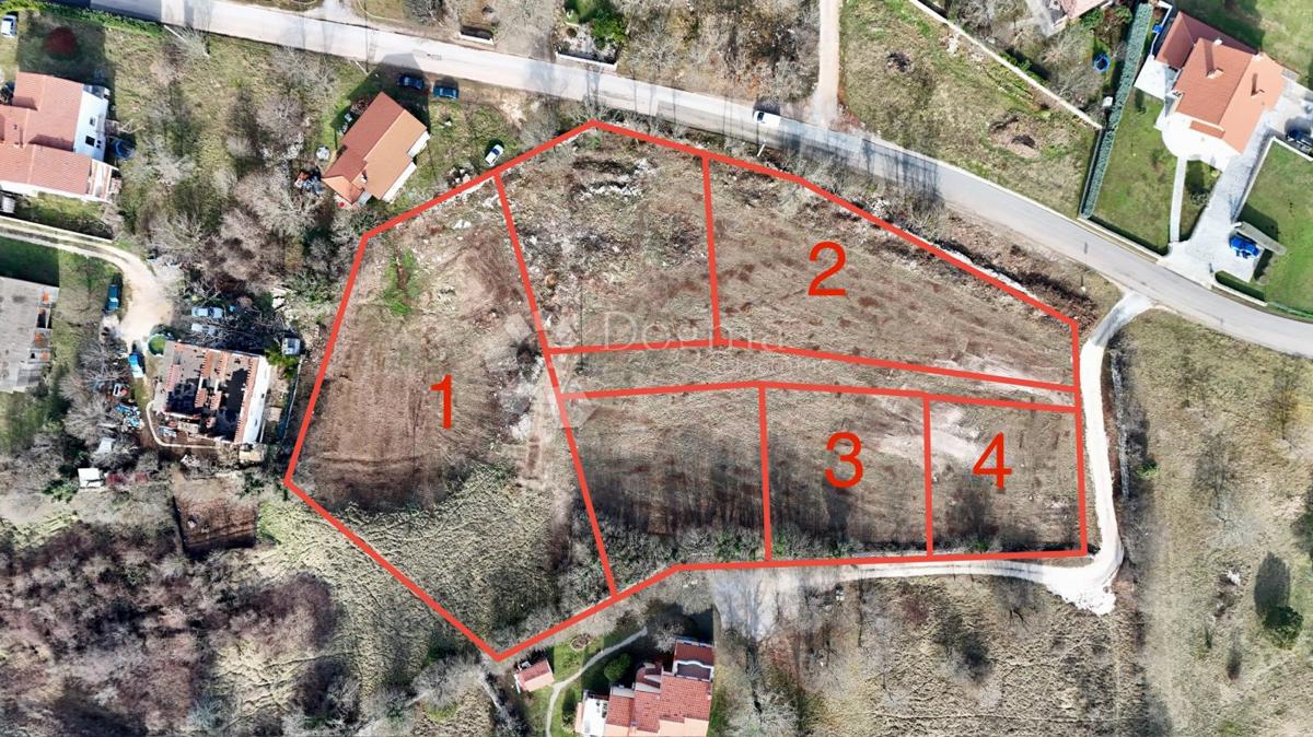 Terreno edificabile Labin, 1.260m2