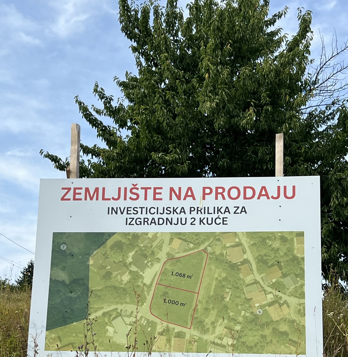 Terreno edificabile Markuševec, Podsljeme, 1.028m2