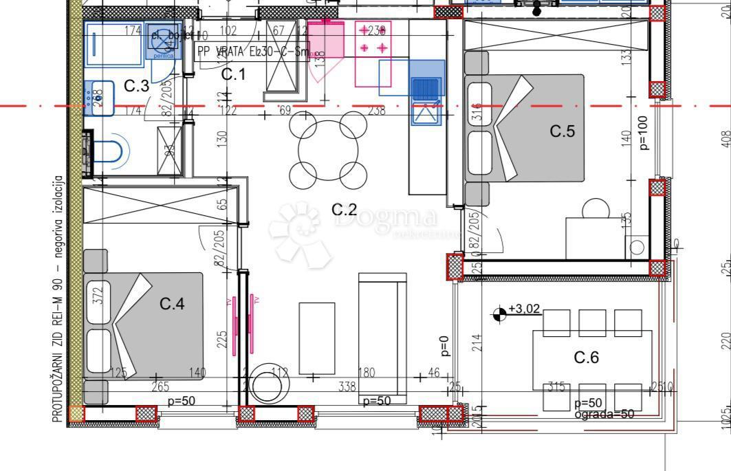 Allogio Veli vrh, Pula, 113,11m2