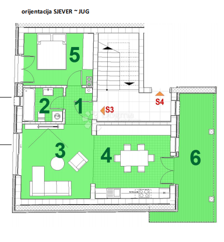 Allogio Virje, 66,15m2