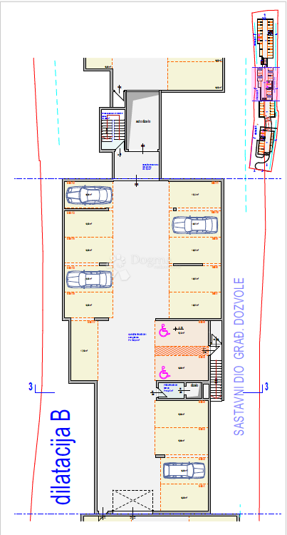 NUOVO EDIFICIO SEGET DONJI, APPARTAMENTO CON 3 CAMERE DA LETTO (BS-6) – A 200 m DAL MARE!