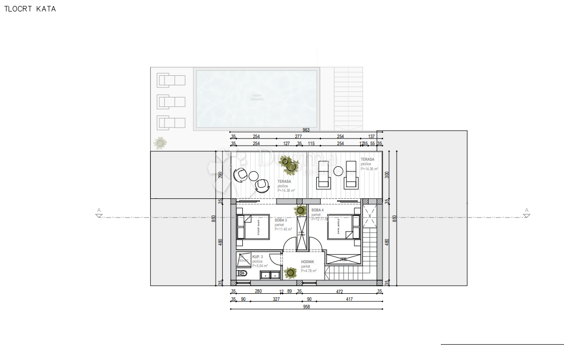 Terreno edificabile Novaki Motovunski, Karojba, 1.865m2