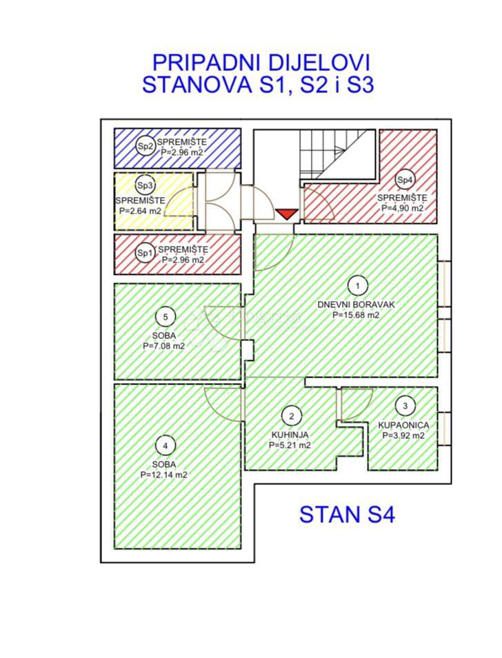 Allogio Rudeš, Trešnjevka - Sjever, 67,83m2