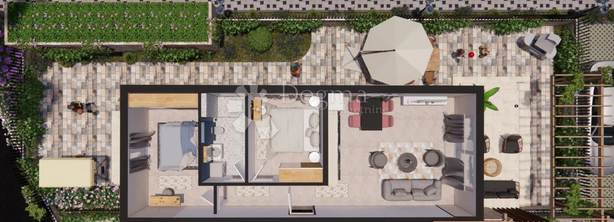 Allogio Brodarica, Šibenik - Okolica, 51,63m2