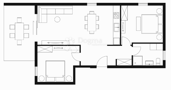 Allogio Peroj, Vodnjan, 77,60m2