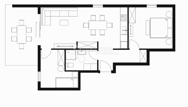 Allogio Peroj, Vodnjan, 77,60m2