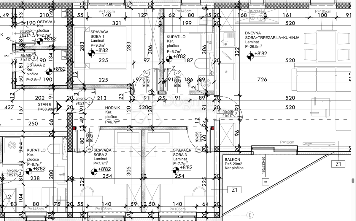 Allogio Drvenik, Gradac, 74,50m2
