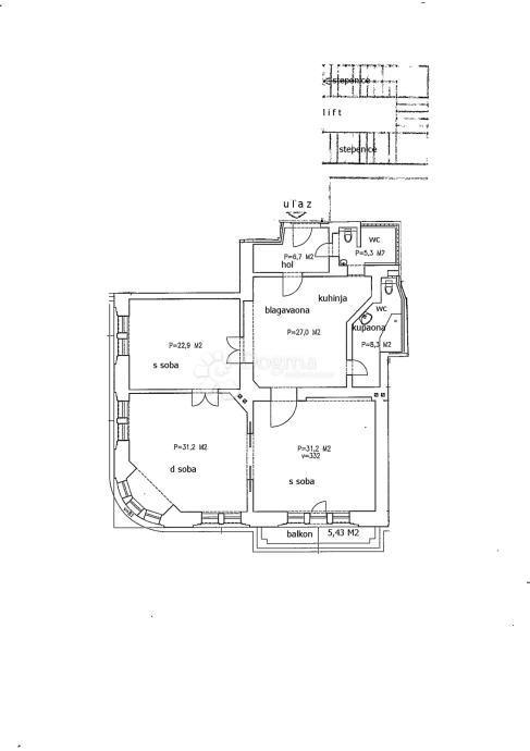 Allogio Botinec, Novi Zagreb - Zapad, 130m2